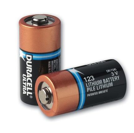 ZOLL [AED Plus] - Duracell Lithium 123A Batteries [10/Pack] [8000-0807-01]
