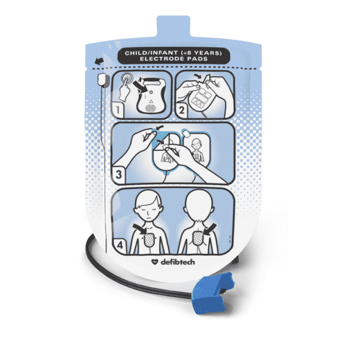 Defibtech Lifeline Child/Paediatric Defibrillation Pads (DDP-200P)