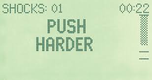 Effective CPR — push hard, push fast
