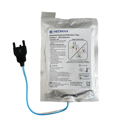 HeartOn Mediana A15 Adult & Paediatric Pads (A0649-0/Old Ref A0401-0) *ETA OCT 2026*
