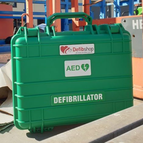 AED/Defib Tough Waterproof Green Carry Case - Small (AEDCASE01-S)