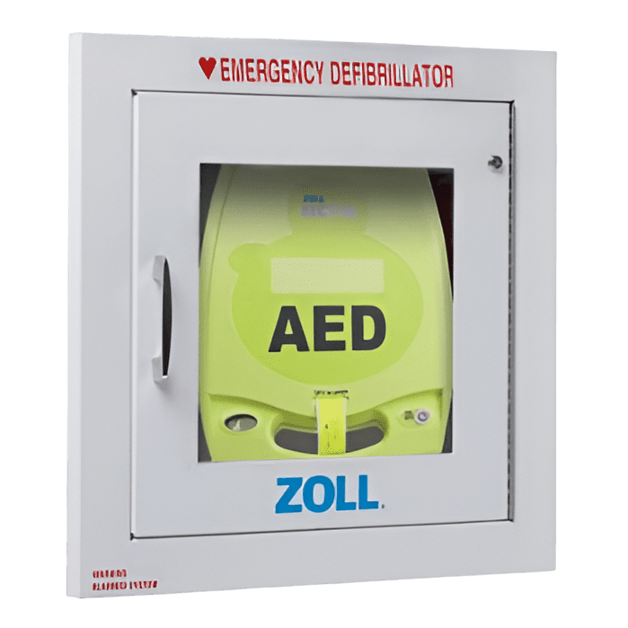 ZOLL AED Plus Fully Recessed Wall Mounting Cabinet (8000-0811) *NO LONGER PRODUCED*