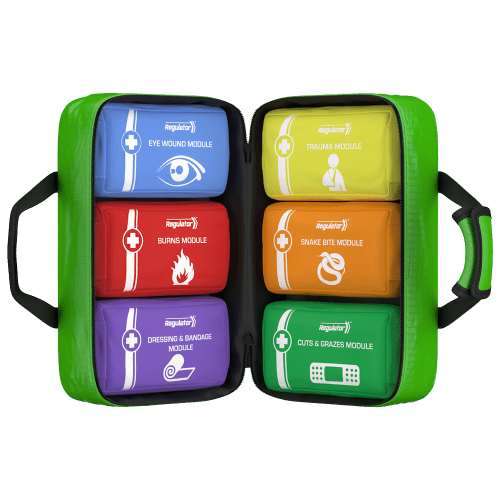 MODULATOR 4 Series First Aid Kit - Softpack *Sporting Events, Home, Car*