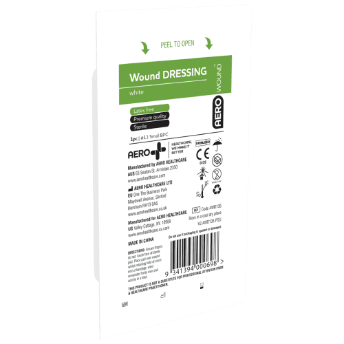 AEROWOUND #13 [Small] Wound Dressing [8 cm x 10cm] - [1 unit] - [AWD13S]