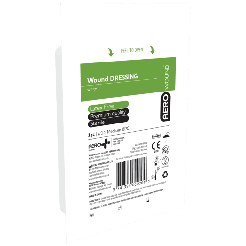 AEROWOUND #14 [Medium] Wound Dressing [12cm x 12cm] - [1 unit] - [AWD14S]