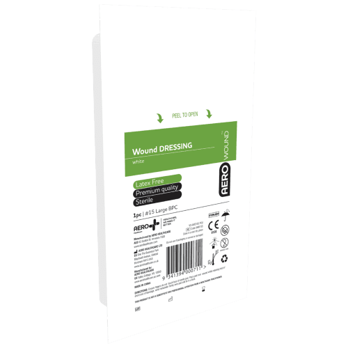 AEROWOUND #15 [Large] Wound Dressing [18cm x 18cm] - [1 unit] - [AWD15S]