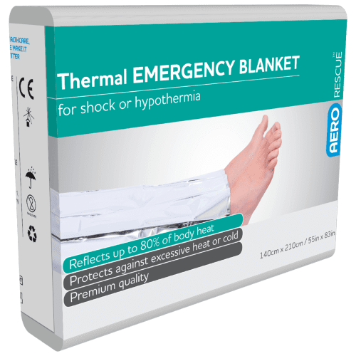 AERORESCUE Thermal Blanket 140cm x 210cm [1 Unit] (ATB130)