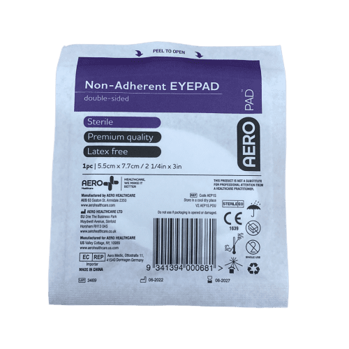 AEROPAD Non-Adherent Eye Pads [5.5 x 7.7cm] - [1 unit] - [AEP1S-I]