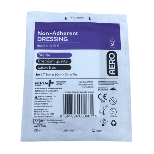 AEROPAD Non-Adherent Dressing [7.5 x 10cm] - [1 unit] - [APD100S-I]
