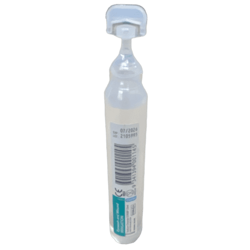 AEROWASH Sodium Chloride Eyewash Ampoule 15mL [1 unit] (AW1060-I)  *IN STOCK*