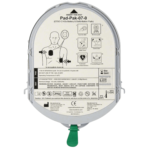 Heartsine Samaritan Adult Pad/Battery pack Aviation (PAD-PAK-07) *1 IN STOCK*