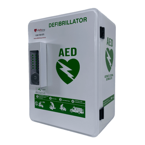 Defibshop Outdoor Galvanised Steel AED Cabinet - No window (CAB3-DFS)