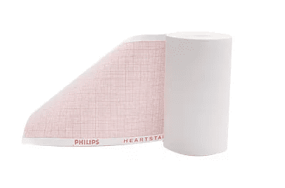 Philips Heartstart MRx Defibrillator 75mm Chemical/Thermal Printer Paper [1 Roll] [989803138171]
