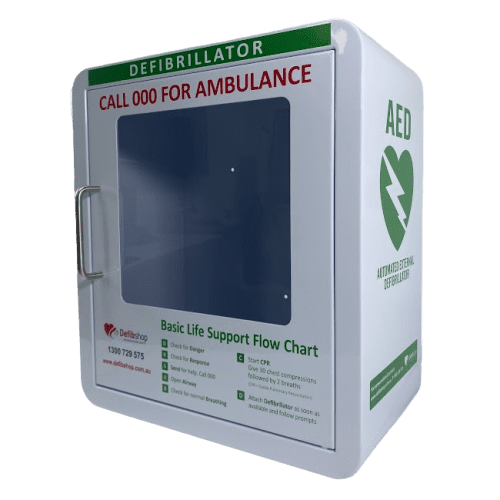 Defibshop Indoor Wall-mounted AED Cabinet - [Standard] (CAB8-DFS)