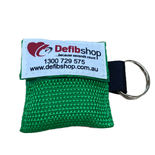 CPR Face Shield Nylon Bag with Keyring - [1 unit] (CPRMSK1-DFS-I)