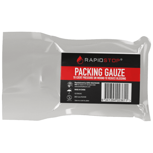 RAPIDSTOP Non-Medicated Training Haemostatic Packing Gauze (RSH340)