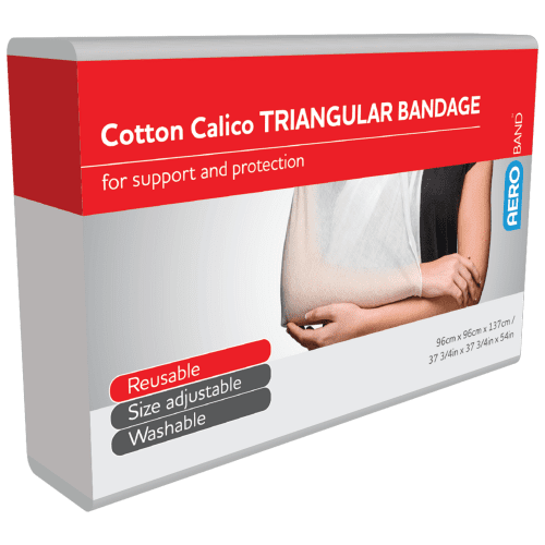 AEROBAND Cotton Calico Triangular Bandage 96 x 96 x 137cm [1 unit] (ABC96-I)