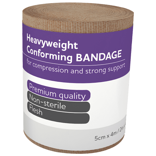 AEROFORM Heavyweight Conforming Bandage 5cm x 4M [1 roll] (AFH50-I)