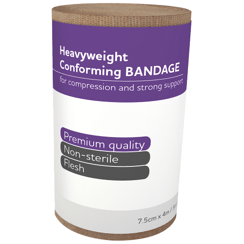 AEROFORM Heavyweight Conforming Bandage - 7.5cm x 4m [1 roll] (AFH75-I)