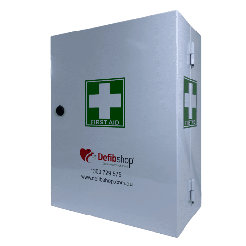 Defibshop Large First Aid Metal Wall-mounted Cabinet (DFS-FIRSTAID-CAB)