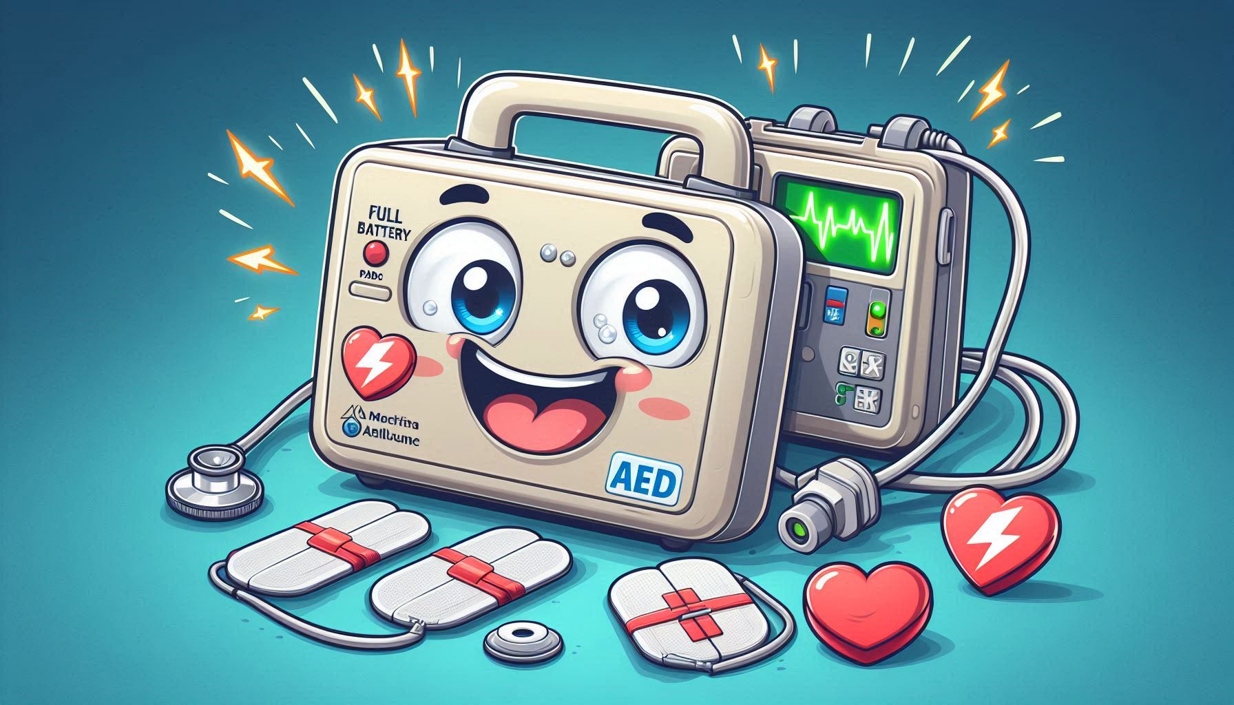 New defibrillator upgrade