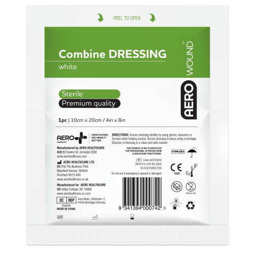 AEROWOUND Combine Dressing [10cm x 20cm] - [1 unit] - [ACD1020S-I]