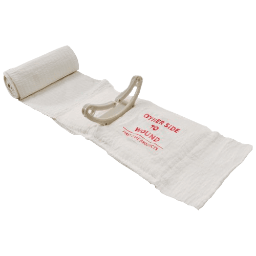 FIRSTCARE White Civilian Trauma & Hemorrhage Control Bandage - [10cm x 17cm] - [FCP-03]