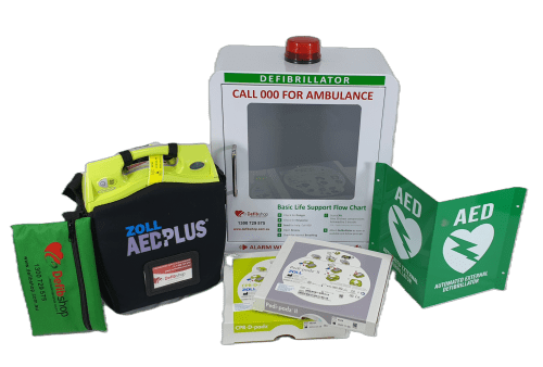 ZOLL [AED Plus] Fully Automatic Primary Education Defibrillator Package