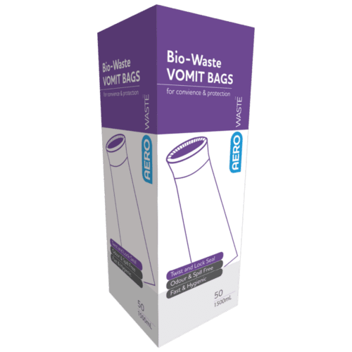 AEROWASTE Bio-Waste Vomit Bag 1500ml - [Box/50]